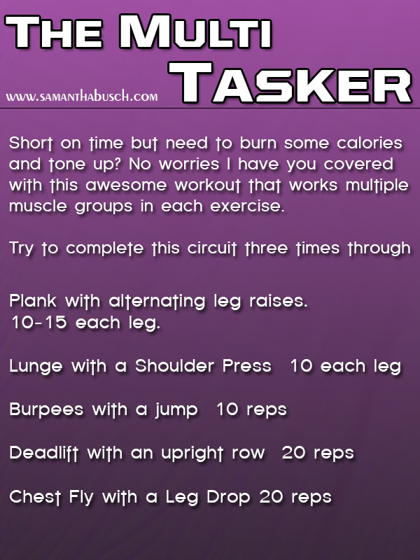 The Multi-Tasker Workout