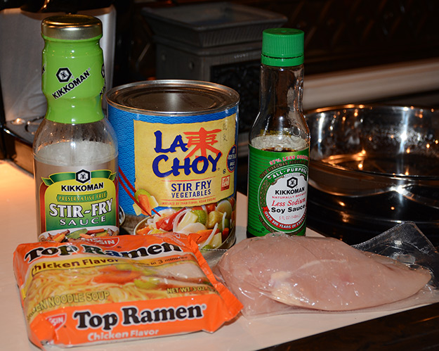 Dinner in a Flash: Ramen Noodle Stir Fry