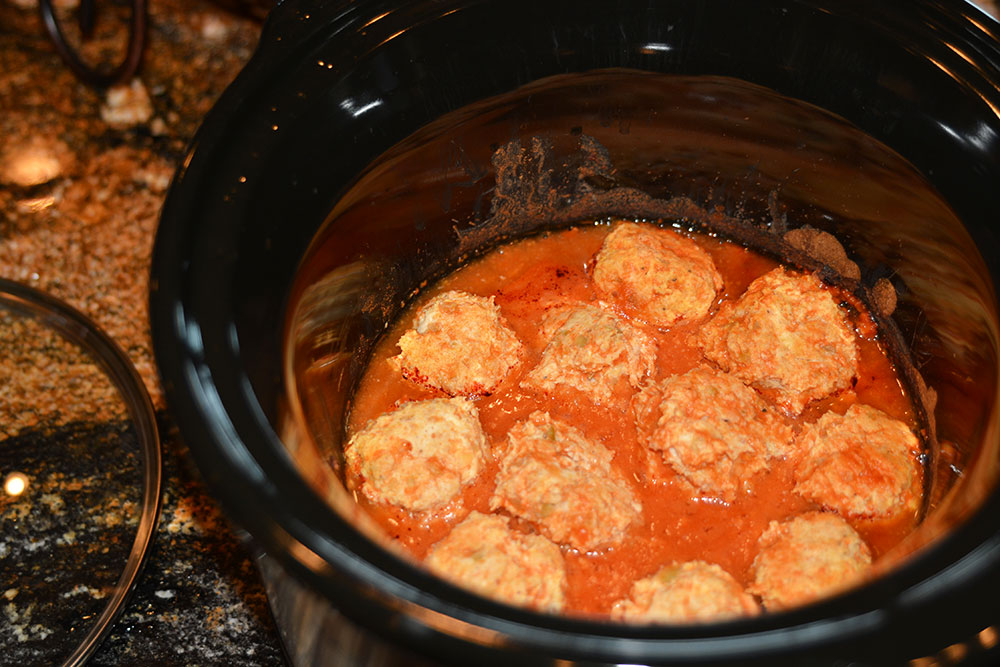 Buffalo Chicken Meatballs