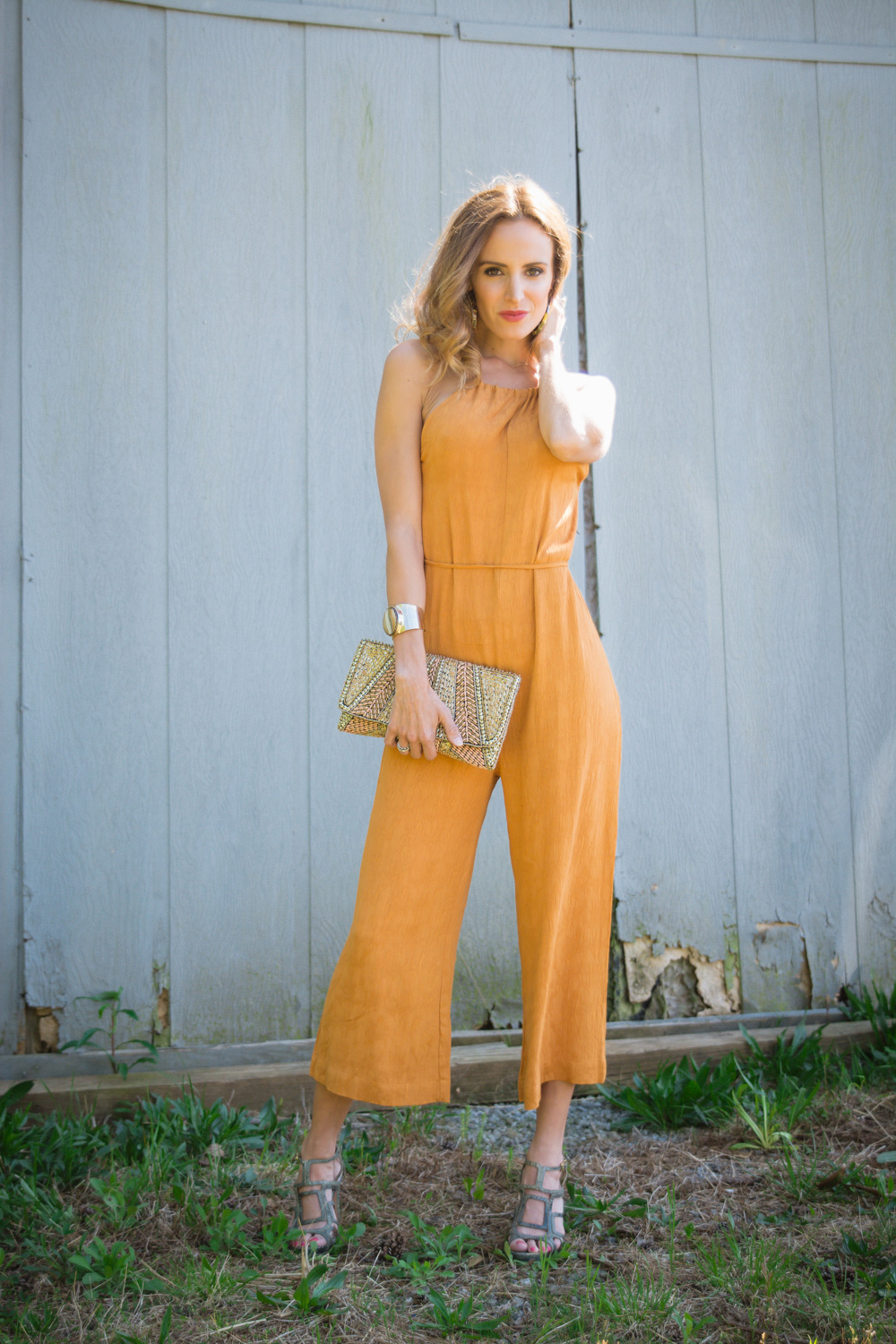 Sassy, Classy, Cropped Jumpsuit