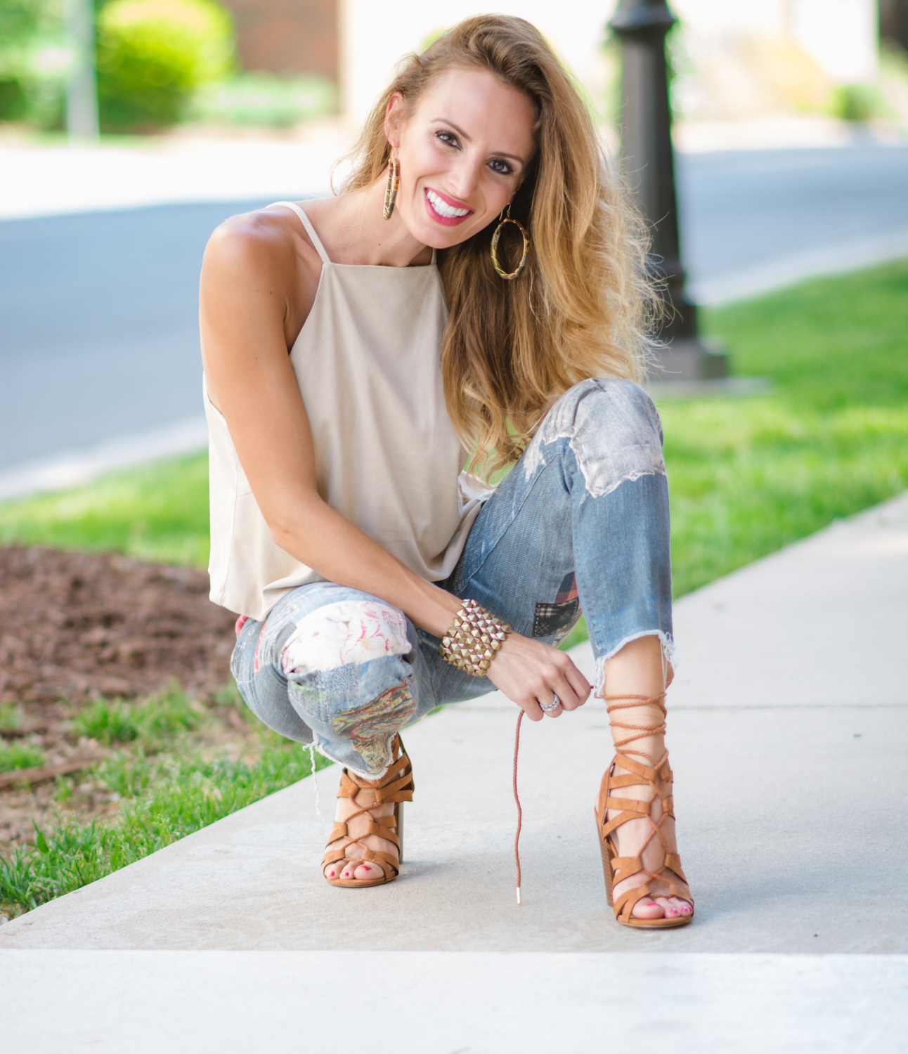 Samantha Busch in Jeans