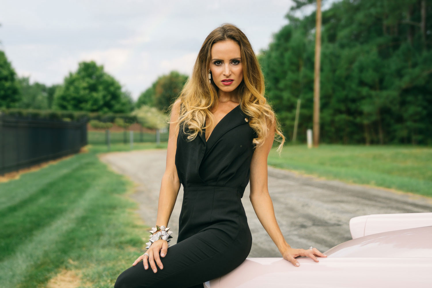 samantha-busch-pink-thunderbird-black-jumpsuit-2