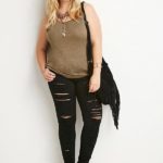 forever-21-plus-size-distressed-skinny-jeans