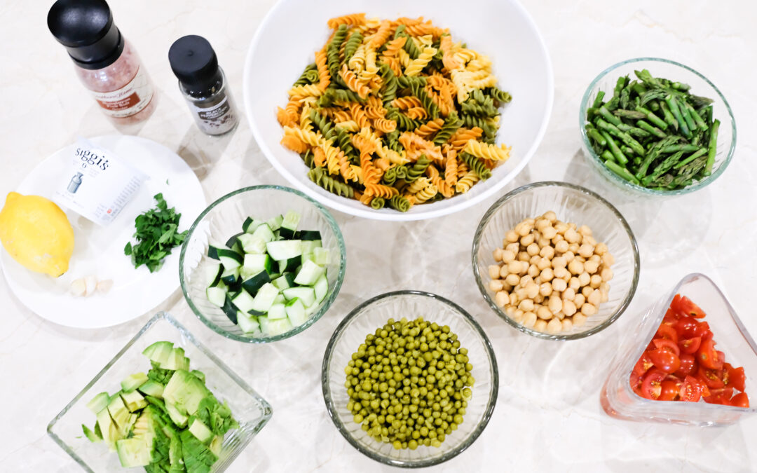 Healthy Vegetarian Pasta Salad