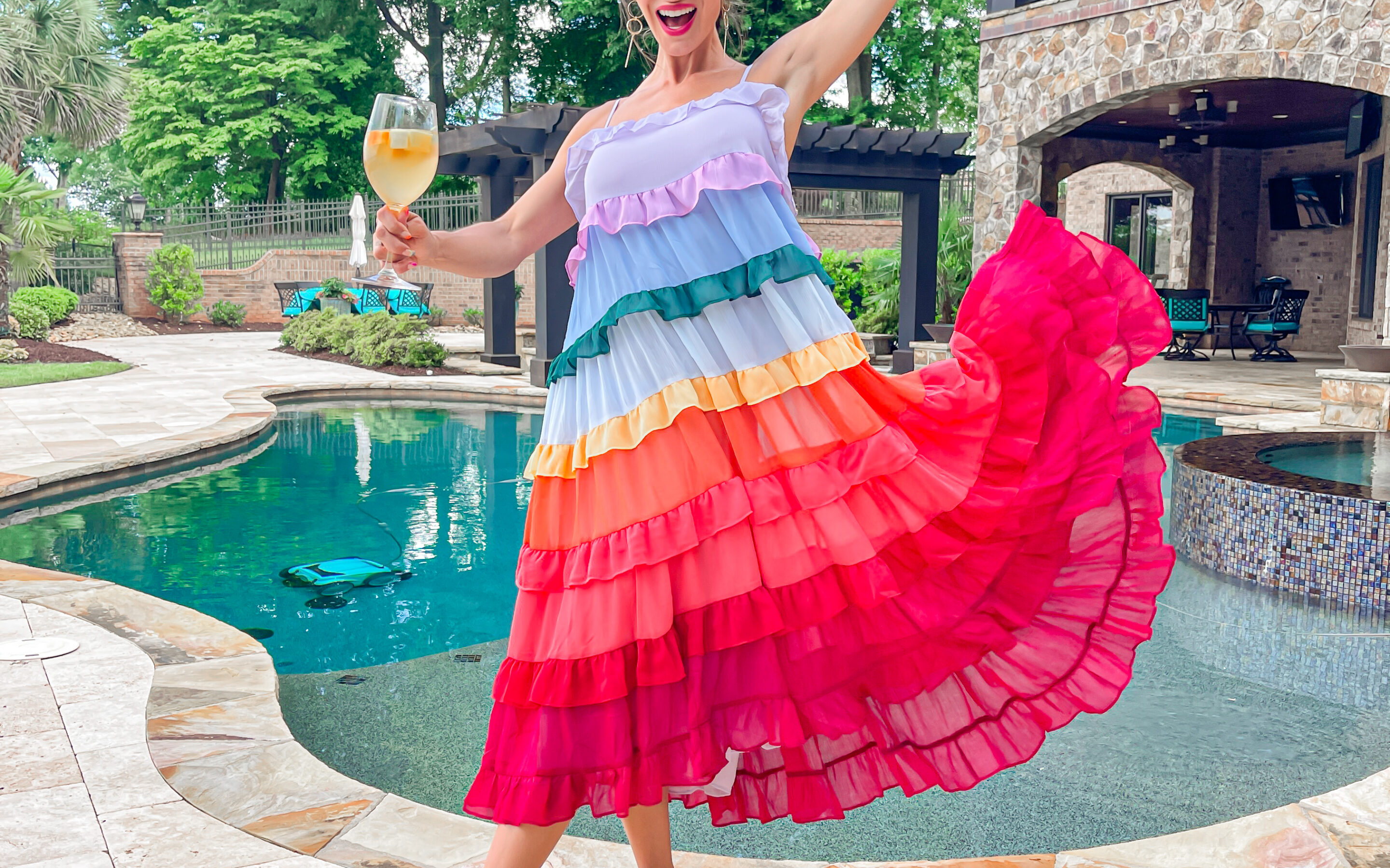 Rowdy Energy Peach Mango Sangria